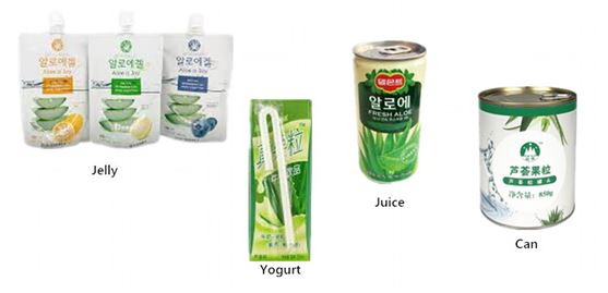 food uses aloe vera gel freeze dried powder